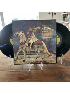 Sibelius Kullervo Strindberg's Swanwhite 2xLP Box Set 1971 Angel SB-3778